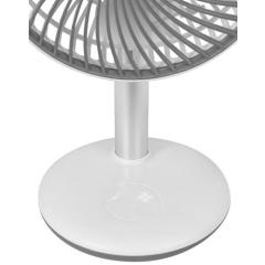 Akku-Tischventilator VENTI 3010 R D.15cm H.288mm 220-240/50 V/Hz weiss GUTFELS