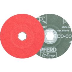 Fiberscheibe COMBICLICK CO-COOL D.115mm K.80 INOX/Alu.Keramikkorn PFERD | 25 Stück