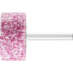 Schleifstift ZY STEEL D40xH20mm 6mm Edelkorund ADW 24 ZY PFERD | 5 Stück