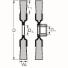 Rundbürste POS RBG 12512 D.125mm Drahtstärke 0,35mm VA 12mm PFERD