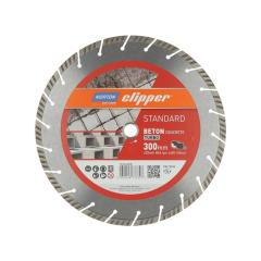 Diamanttrennscheibe Stand.Beton Turbo D.300mm Seg.-H.10mm Seg.-B.3,7mm