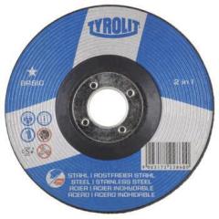 Schruppscheibe BASIC D178xS8mmKörnung 30 gekr.2in1 Bohr.22,23mm TYROLIT | 10 Stück