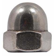 Sechskant-Hutmuttern, hohe Form DIN 1587 | Austenite (A4) | M 3 | 100 Stück