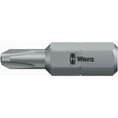 Bit 851/1 851/1 RZ 1/4 Zoll PH 2 | Länge 25 mm | zähhart +mit reduziertem Schaft WERA | 10 Stück