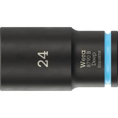 Steckschlüsseleinsatz 8790 B Impaktor Deep 3/8 Zoll 24mm L.63mm WERA