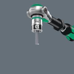 Steckschlüsselsatz 8100 SB HF 1 13-tlg.Innenvierkantant,3/8 Zoll Textilbox WERA