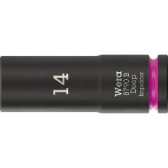 Steckschlüsseleinsatz 8790 B Impaktor Deep 3/8 Zoll 14mm L.63mm WERA