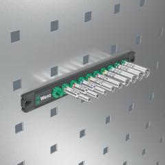 Steckschlüsseleinsatzset Deep 1 9-tlg.Antr.6,3mm (1/4) Zoll WERA