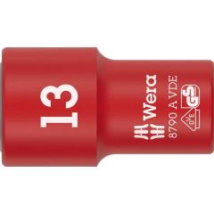 Steckschlüsseleinsatz 8790 A VDE 1/4 Zoll SW 13mm L.41mm WERA