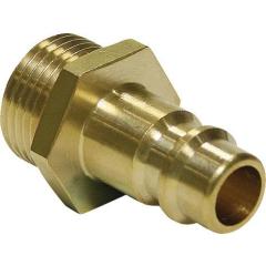 Schnellver.Kup.BSPP-Gewinde/G-Gewinde m.AG MS Gew.3/8 Zoll