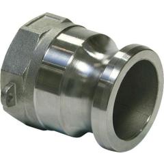 Hebelarmkupplung Kamlok Typ A VA (1.4408) m.PTFE Dicht.26,44mm 3/4 Zoll