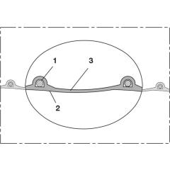 PU-Schlauch ID 60mm AD 60,00mm 4mm L.10m | 10 Stück