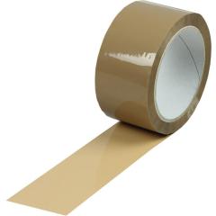 Klebeband Breite 50mm Länge 66m Stärke 48µ leise abrollend braun TRANSPAK | 36 Stück