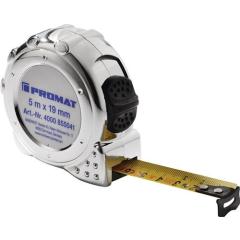 Taschenrollbandmaß L.8m B.25mm mm/cm EG II Ku.CR TECWERK