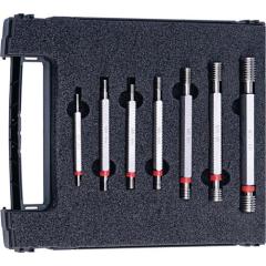 Grenzgewindelehrdornsatz 6H je 1 St.M3,M4,M5,M6,M8,M10,M12 f.M TECWERK