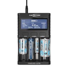 Universalladegerät UBC Powerline 4 Ultra m.Netzt.1,2V NiMH,Li-Ion 3,6V