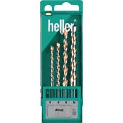 Universalbohrersatz Allmat 4tlg. - Ø 5,6,8,10 mm Rundschaft HELLER