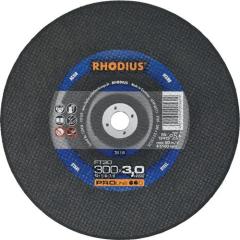 Trennscheibe FT30 D350x4mm ger.STA Bohr.25,4mm RHODIUS | 10 Stück