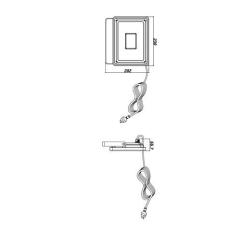 LED-Strahler 50 W 4250 lm 2m H05RN-F 3x1mm² IP65 TECWERK