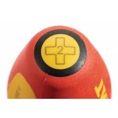 Schraubendreher Gr.PH 3 Klingen-L.150mm VDE isol.TECWERK