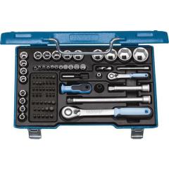 Steckschlüsselsatz 19 V20U-20 81tlg.1/4+1/2 Zoll 4-36mm Z.40/60 6/12-Kant GEDORE