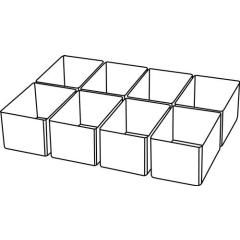 Einteilungset A 8-1 B55xT79xH47mm 8-tlg.