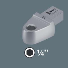 Einsteckbitadapter 7774/1 1/4 Zoll 9x12mm CV-Stahl WERA