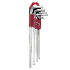 Winkelschraubendrehersatz 911L-HM9D 9-tlg.Ku.-Halter SW 1,5-10mm