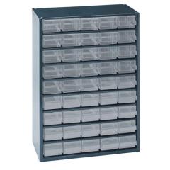 Kleinteilemagazin Stahlmagazin 945-00 B.306xT.150xH.417mm 45Schubl. RAACO