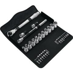 Steckschlüsselsatz Zyklop Metal 28-tlg.1/2 Zoll SW 10-19mm Z.72 6KT WERA