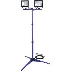 LED-Strahler 2x50W 2x3660 lm 7,5m H07RN-F 3x1,0 mm² IP65 TECWERK