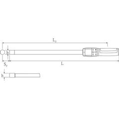 Drehwinkel-/Drehmomentschlüssel 714/6 6-60 Nm 9x12mm STAHLWILLE