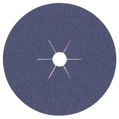 Fiberscheibe D.125mm K.36 INOX ZK TECWERK | 25 Stück