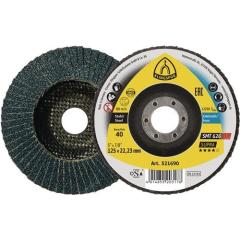 Fächerscheibe SMT 626 Supra D.125mm K.120 6Grad kon.INOX ZK | 10 Stück