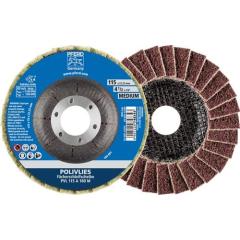 Fächerscheibe POLIVLIES Ø115xHmm K.mittel PFERD | 5 Stück