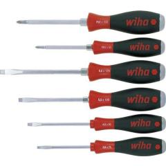 Schraubendrehersatz 530 HK6 6-tlg.Schlitz/PH Mehrkomponentengriffen