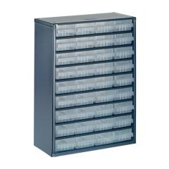 Kleinteilemagazin Stahlmagazin 936-01 B.306xT.150xH.417mm 36 Schubl. RAACO