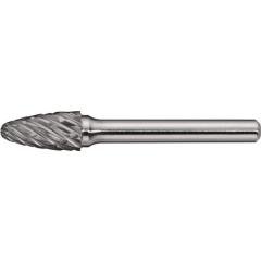 Frässtift RBF Special Steel Ø 12 mm Kopf-L.25 mm Schaft-Ø 6 mm HM Verz.Kreuz TW