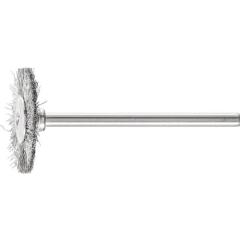 Minirundbürste RBU 2202/3 INOX 0,10, D22xB2xL6mm VA PFERD | 10 Stück