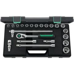 Steckschlüsselsatz 52/16/6QR 22-tlg.1/2 Zoll SW 10-32mm Z.80 6KT STAHLWILLE