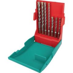 Hammerbohrersatz Trijet Ultimate 7-tlg.SDS-plus Ku.-Box HELLER