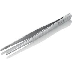 Präzisionspinzette L.145mm ger.Spitzen-B.3,5mm rostfrei,antimagn.säuref.KNIPEX