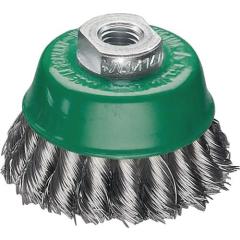 Topfbürste D.65mm M14 Drahtstärke 0,5mm VA 12500min-¹ LESSMANN