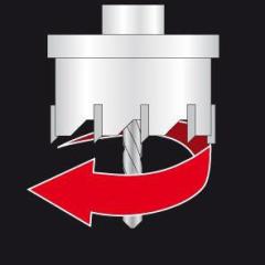 Lochsägensatz 12-tlg.22-68mm Schnitt-T.38mm HSS-Bi-Metall RUKO