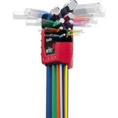 Sechskantwinkelschraubendrehersatz 369F 10-tlg.ErgoStar Hal.SW 1,5-10mm