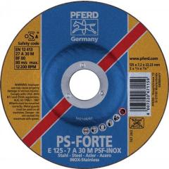 Schruppscheibe M PSF D180xS8,3mm gekr.Bohr.22,23mm PFERD | 10 Stück