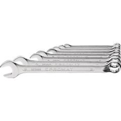 Ringmaulschlüsselsatz 12-tlg.SW 6-22mm Form B CV-Stahl TECWERK