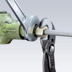 Schraubzange Gesamt-L.250mm Spann-W.10-32mm pol.Ku.-Überzug KNIPEX