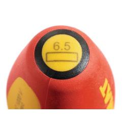 Schraubendreher Schneiden-B.3mm Klingen-L.100mm VDE isol.TECWERK