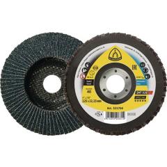 Fächerscheibe SMT 926 Special D.125mm K.40 6Grad gewölbt INOX,STA ZK KLINGSPOR | 10 Stück